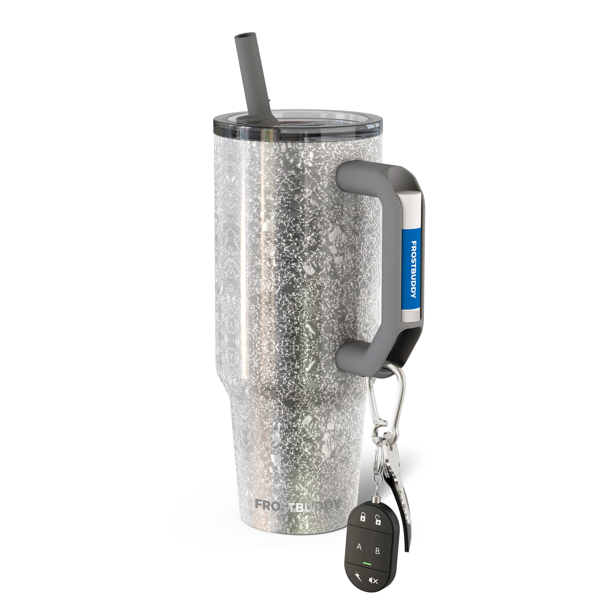 Thicc Buddy 40oz | Silver Sleigh