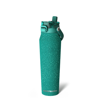 Bottle Buddy 32oz | Teal Glitz
